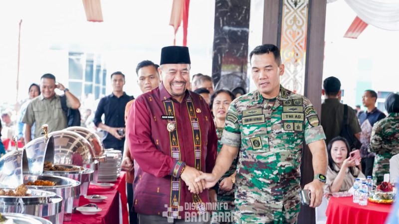 Bupati Baharuddin Siagian Hadiri Perayaan HUT ke -75 Tahun Kodam I/BB
