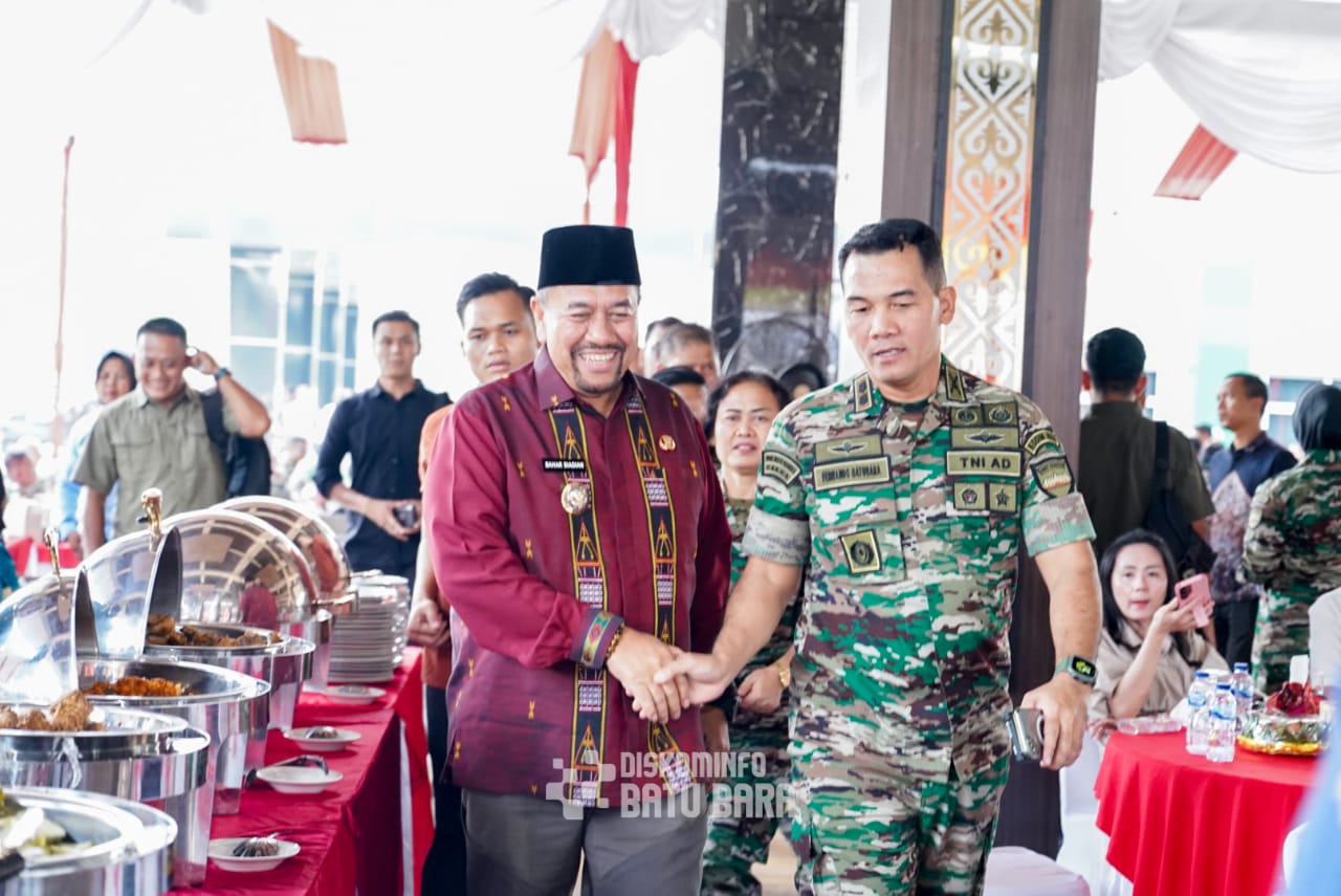 Bupati Baharuddin Siagian Hadiri Perayaan HUT ke -75 Tahun Kodam I/BB