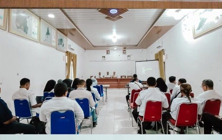 Bapenda Batu Bara Gelar Sosialisasi Aplikasi E- PBB Desa Dan Pendataan Kendaraan Bermotor