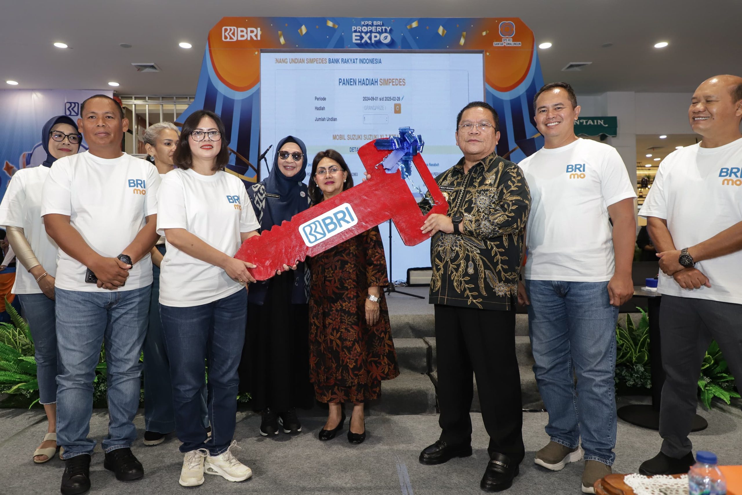Wali Kota Wesly Silalahi Hadiri Panggung Hiburan Panen Hadiah Simpedes BRI Periode II/2024
