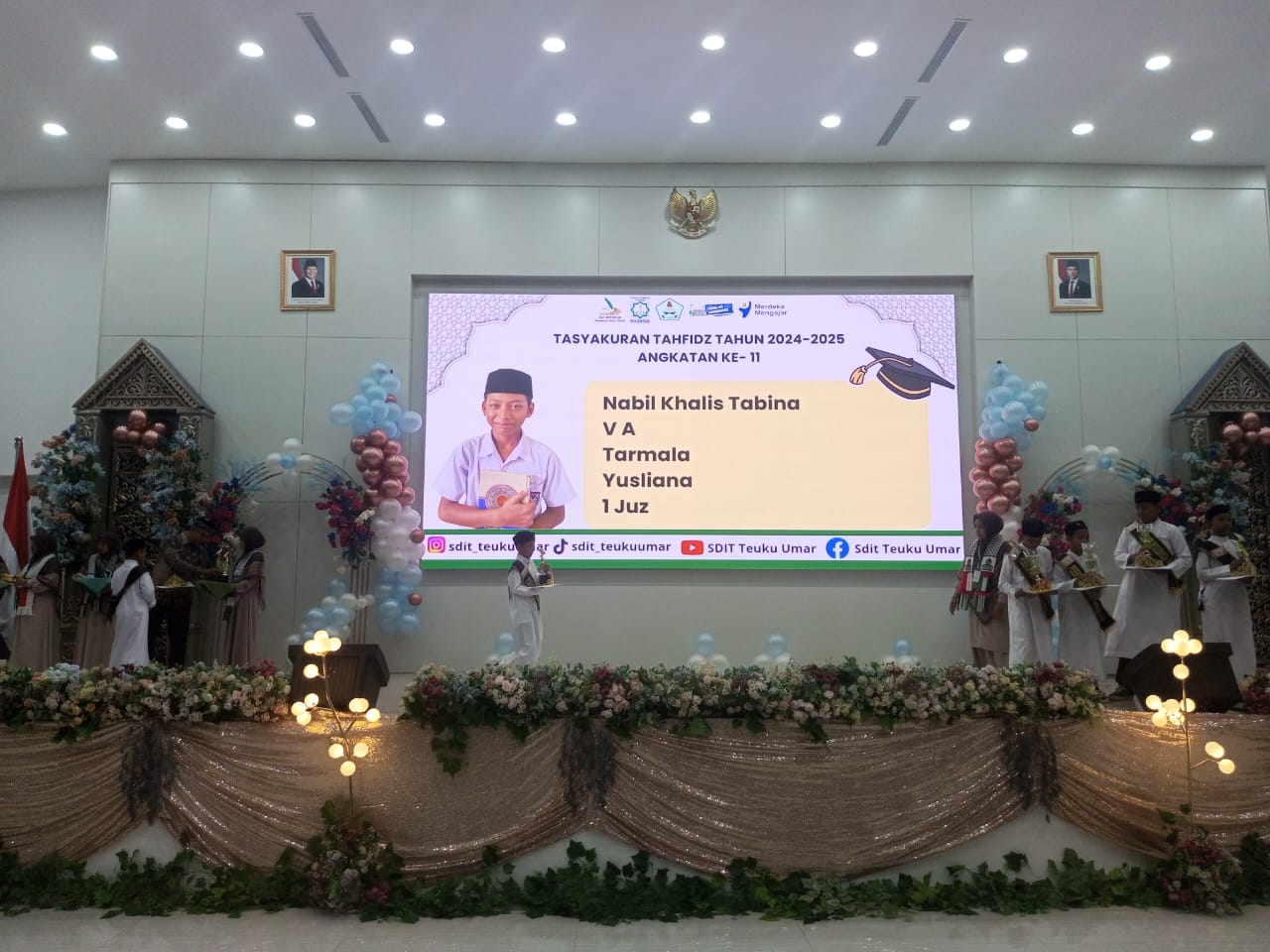 Kadis Dikbud Aceh Barat Hadiri Wisuda Tahfidz Quran Angkatan XI SDIT Teuku Umar