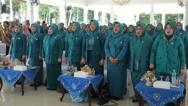 Wakil Bupati Asahan Hadiri Pelantikan PKK Kecamatan Kelurahan/Desa