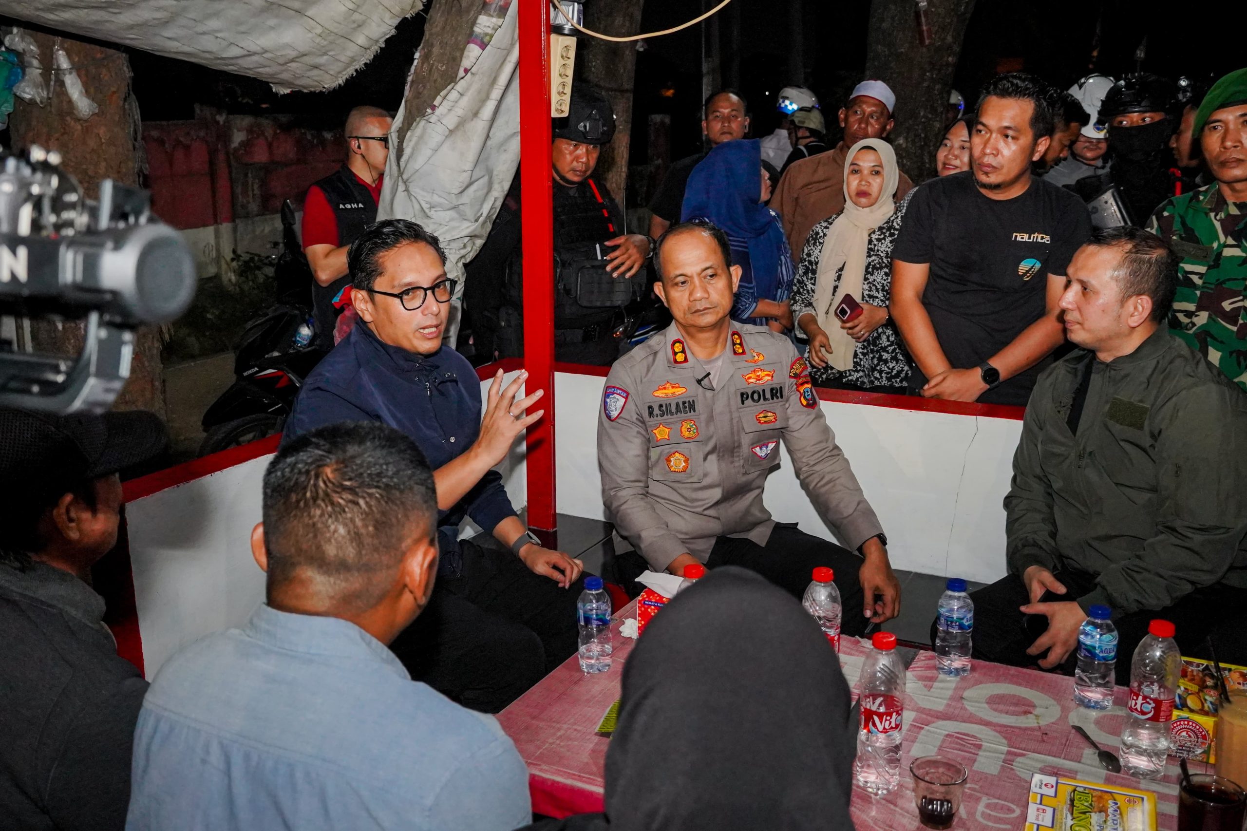 Rico Waas Patroli Malam Bersama Polrestabes Medan, Pastikan Kondisi Keamanan Kota Medan Tetap Kondusif