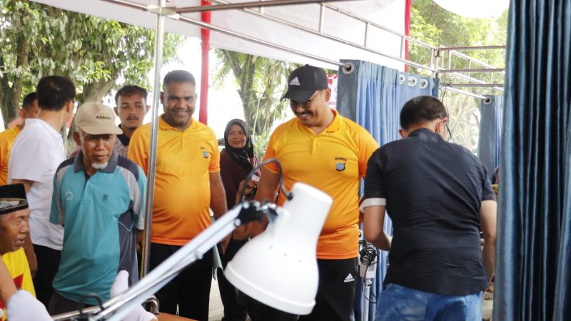 Polres Langkat Gelar Bhayangkara Sport Day (BSD), Peringati HUT Bhayangkara ke-79