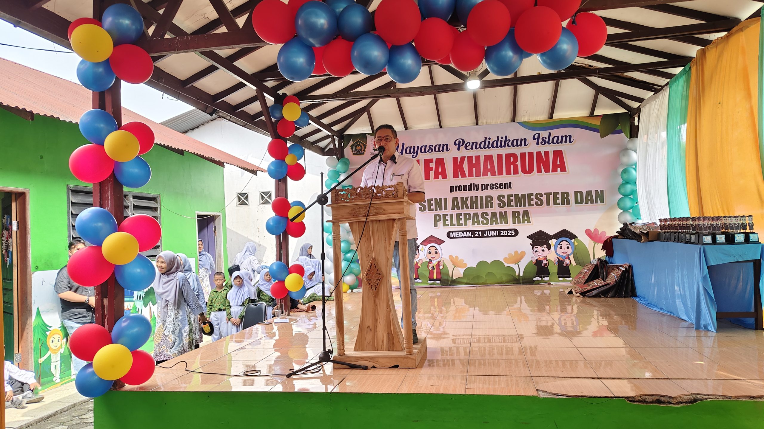 Ketua DPRD Medan Hadiri Acara Wisuda TK Yayasan Pendidikan Islam Ulfa Khairuna