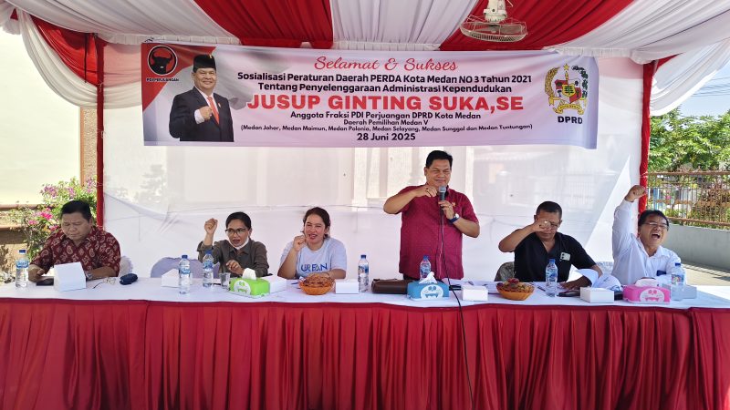Sosperda Sesi I, Jusup Ginting Suka: Mengurus KTP, KK dan Adminduk di Kantor Lurah dan Disdukcapil Medan Gratis