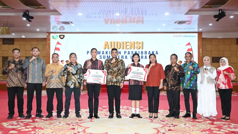 Bawa Nama Sumut, Dua Siswa Asal Medan dan Deliserdang Jadi Paskibraka Nasional