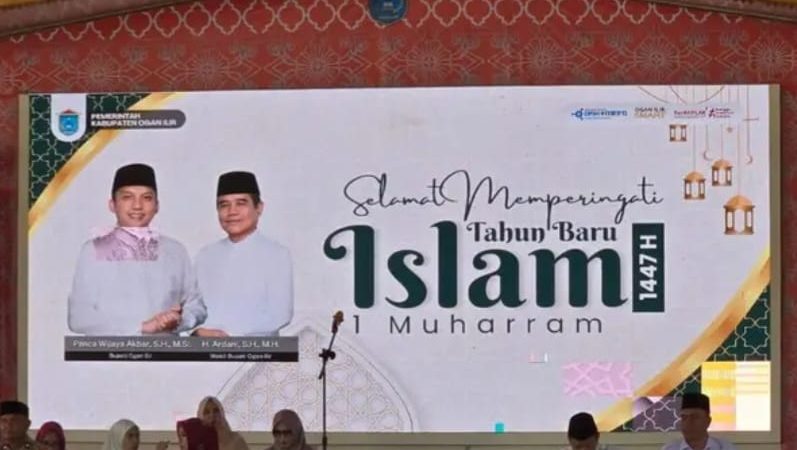 Pemkab Ogan Ilir Gelar Peringatan Tahun Baru Islam 1447 Hijriah, Dihibur Musik Gambus RC 12 Dari Tanjung Raja