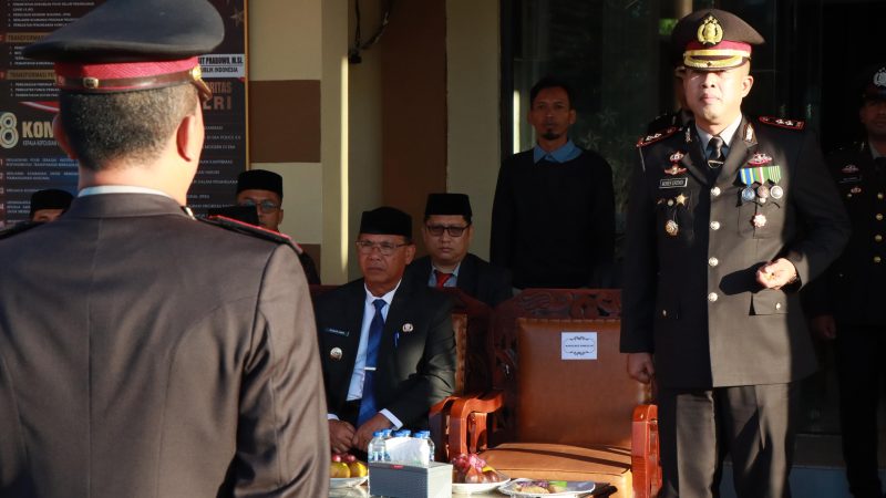 Polres Simeulue Gelar Upacara Hari Bhayangkara ke-79 Tahun 2025