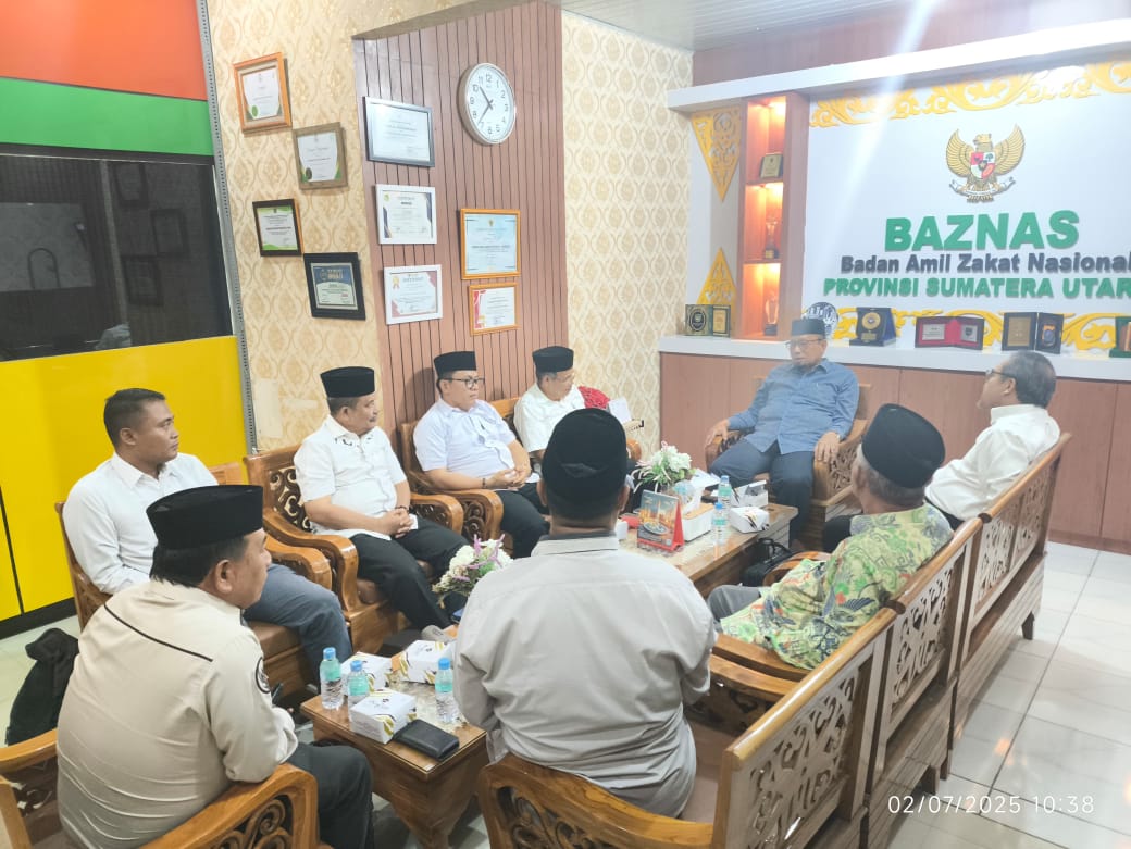Silaturrahim Antara Badan Wakaf Indonesia (BWI) Perwakilan Sumut : Membangun Kolaborasi untuk Memakmurkan Umat