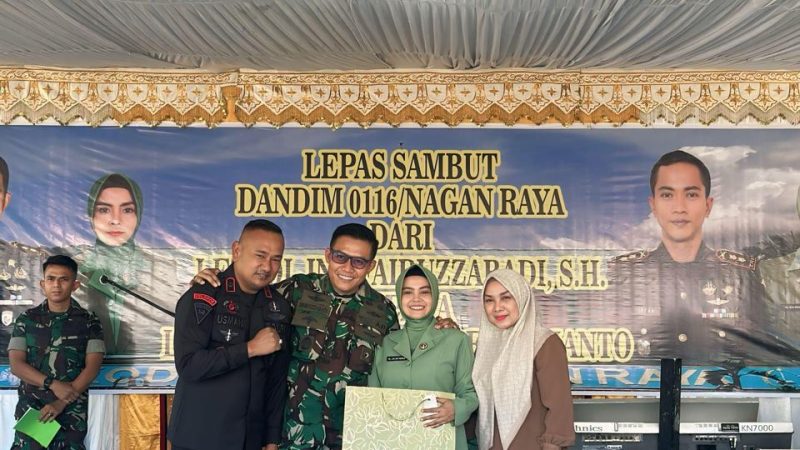 Kodim 0116/Nagan Raya Laksanakan Lepas sambut Dandim 0116/Nagan Raya