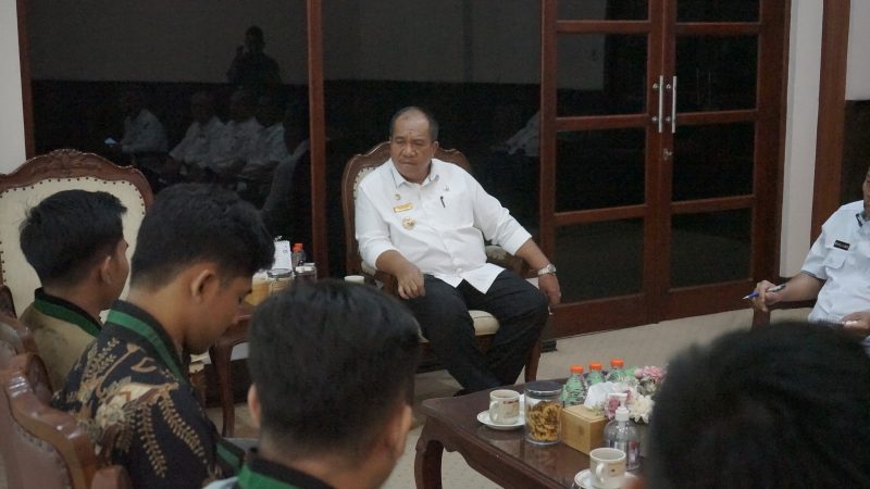 Bupati Asahan Terima Audiensi HMI Cabang Kisaran-Asahan