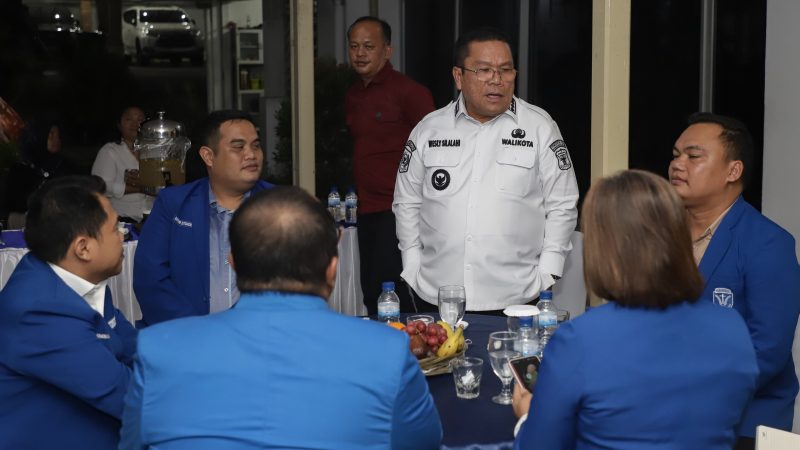 Wali Kota Pematangsiantar Gelar Silaturahmi dan Makan Malam Bersama DPD GAMKI Sumut