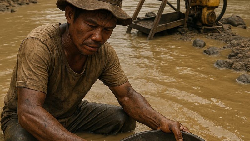 Tambang Emas Ilegal Sungai Mas: Disalahkan, Tapi Menyelamatkan Hidup Warga