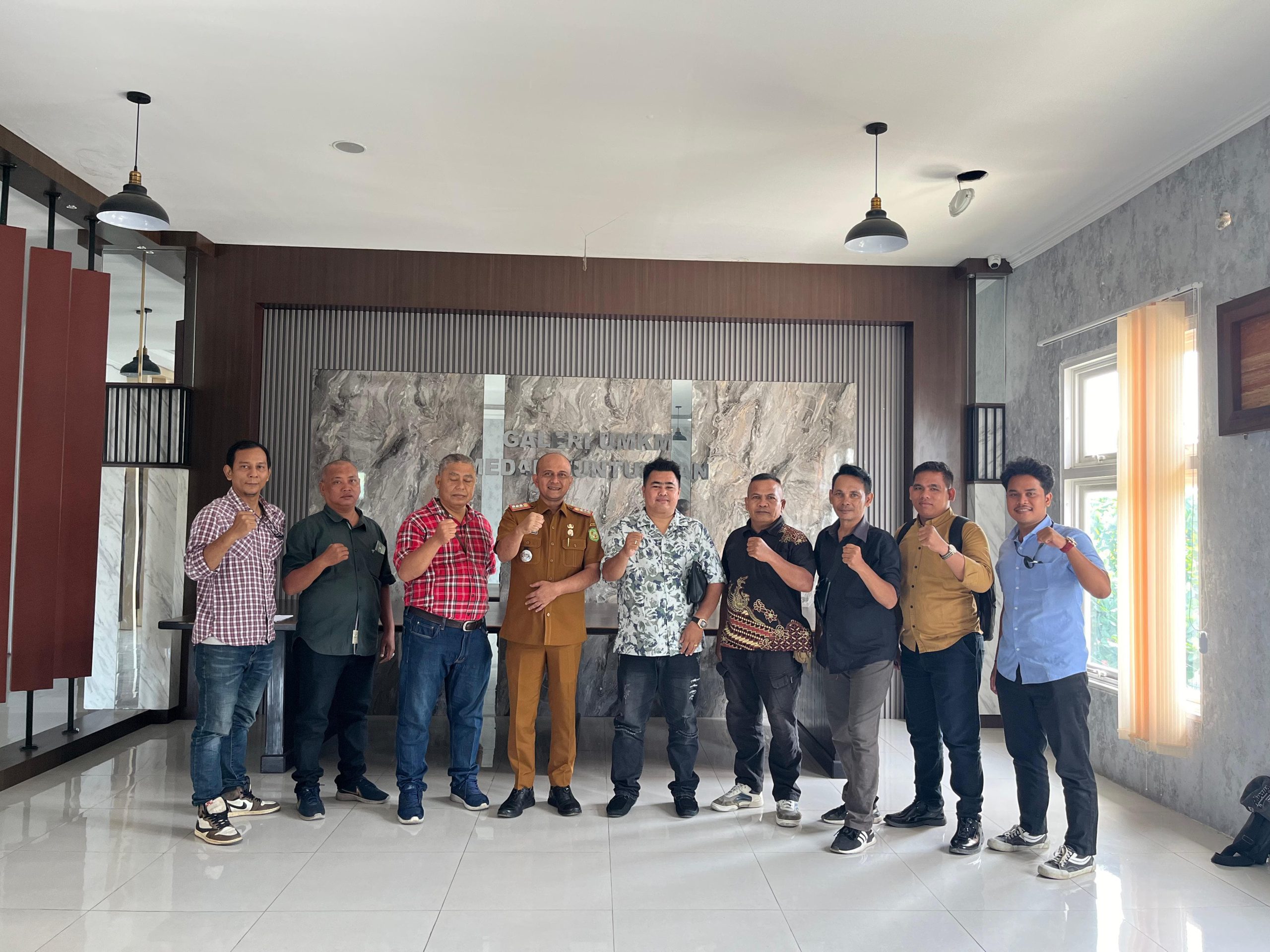 Jalin Keakraban, Wartawan dan Camat Medan Tuntungan Siap Bersinergi untuk Masyarakat
