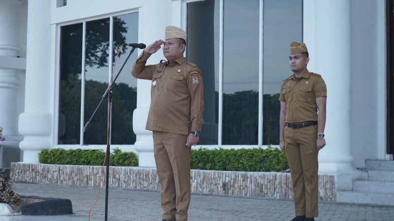 Wakil Bupati Asahan Pimpin Apel Gabungan Bulan Juli 2025