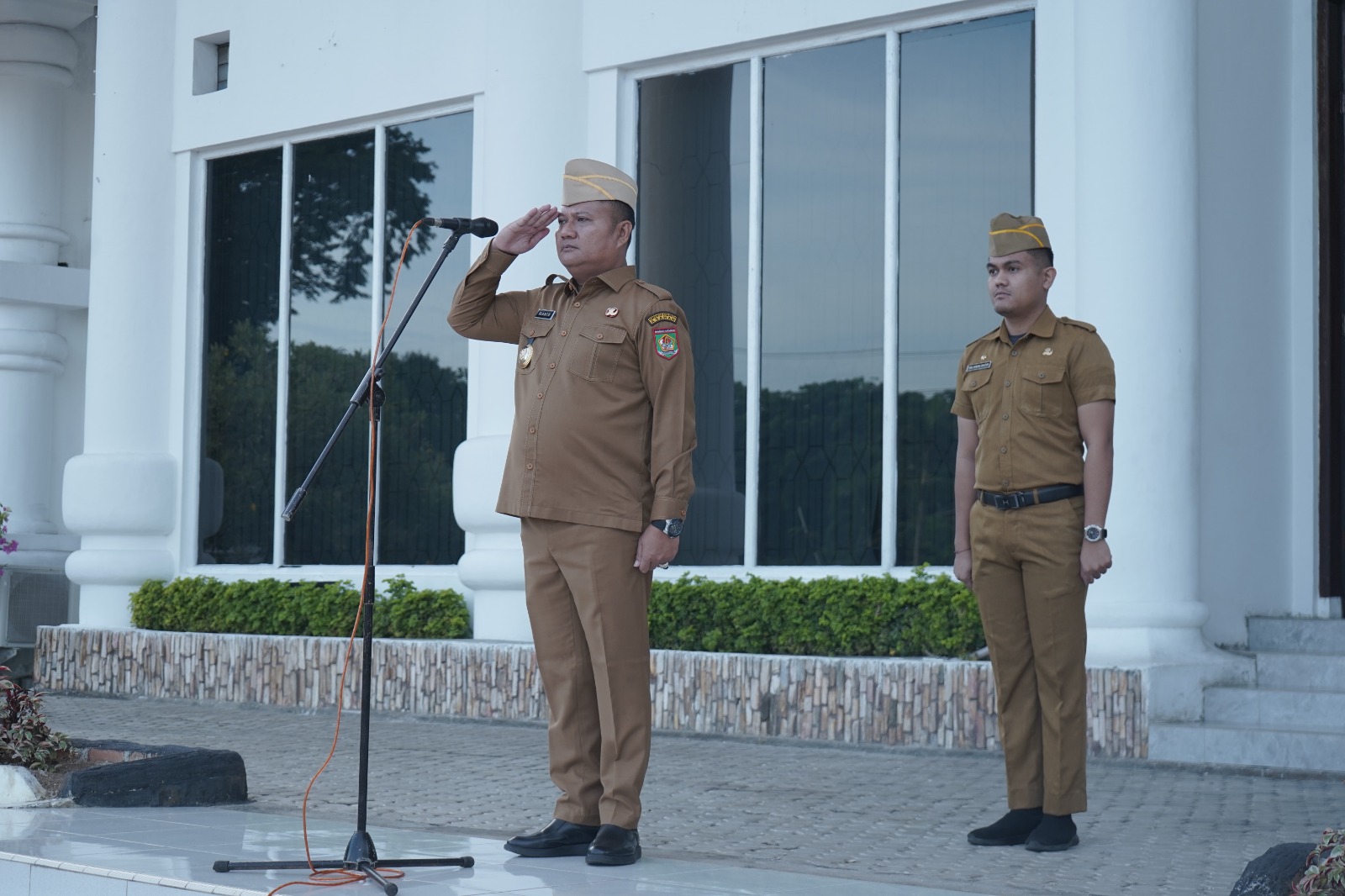 Wakil Bupati Asahan Pimpin Apel Gabungan Bulan Juli 2025