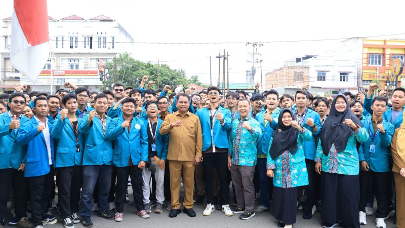 Bupati Sergai Terima dan Lepas 1.117 Mahasiswa Unimed KKN di 56 Desa