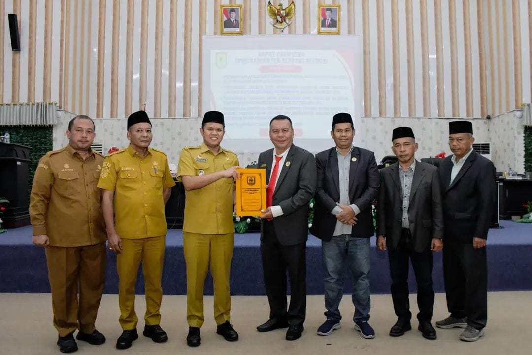 DPRD Sergai Sahkan Ranperda RPJMD 2025-2029 Menjadi Perda