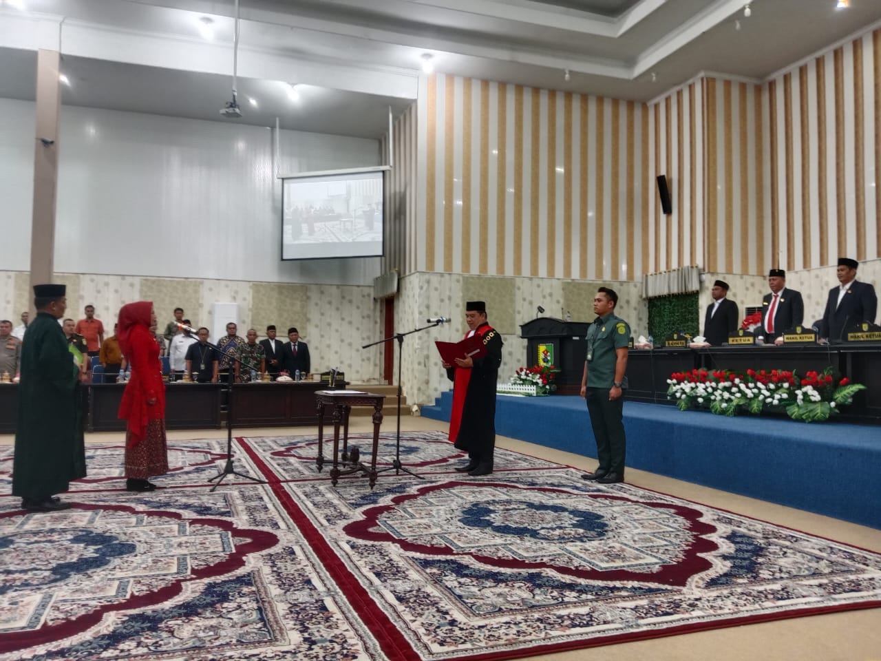 DPRD Sergai Gelar Paripurna PAW, Hj. Hamidah Resmi Dilantik Masa Jabatan 2024-2029