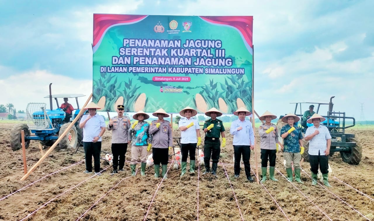 Wakil Bupati Simalungun Tegaskan Komitmen Dukung Program Nasional Swasembada Pangan