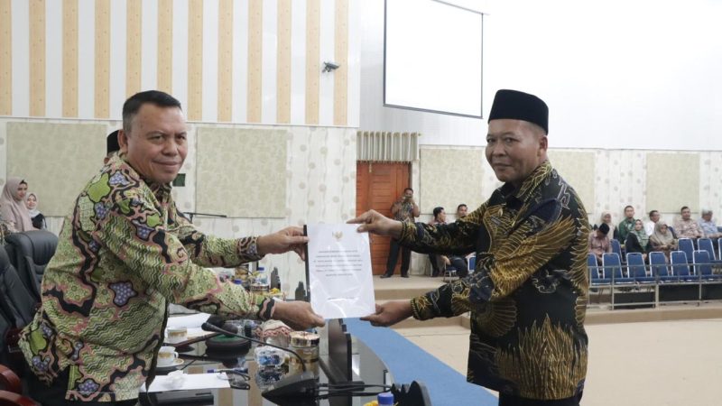 Pemkab Sergai Jawab Pandangan Fraksi DPRD Terkait Ranperda P2APBD 2024, Komitmen Jaga Sinergitas