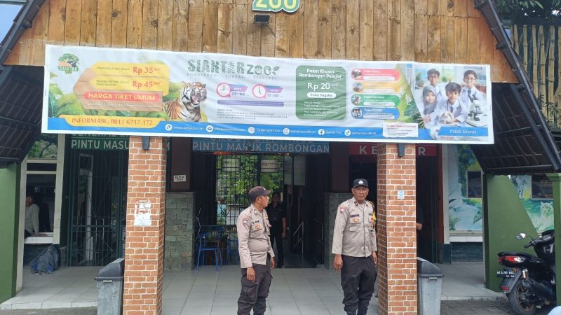 Cegah 3C dan Premanisme di Lokasi Objek Wisata, Polsek Siantar Barat Laksanakan Patroli Pagi