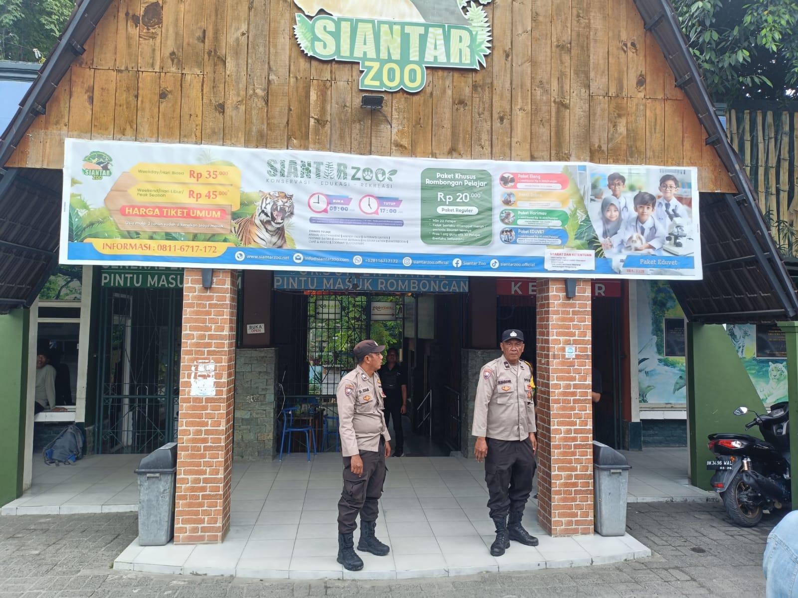 Cegah 3C dan Premanisme di Lokasi Objek Wisata, Polsek Siantar Barat Laksanakan Patroli Pagi