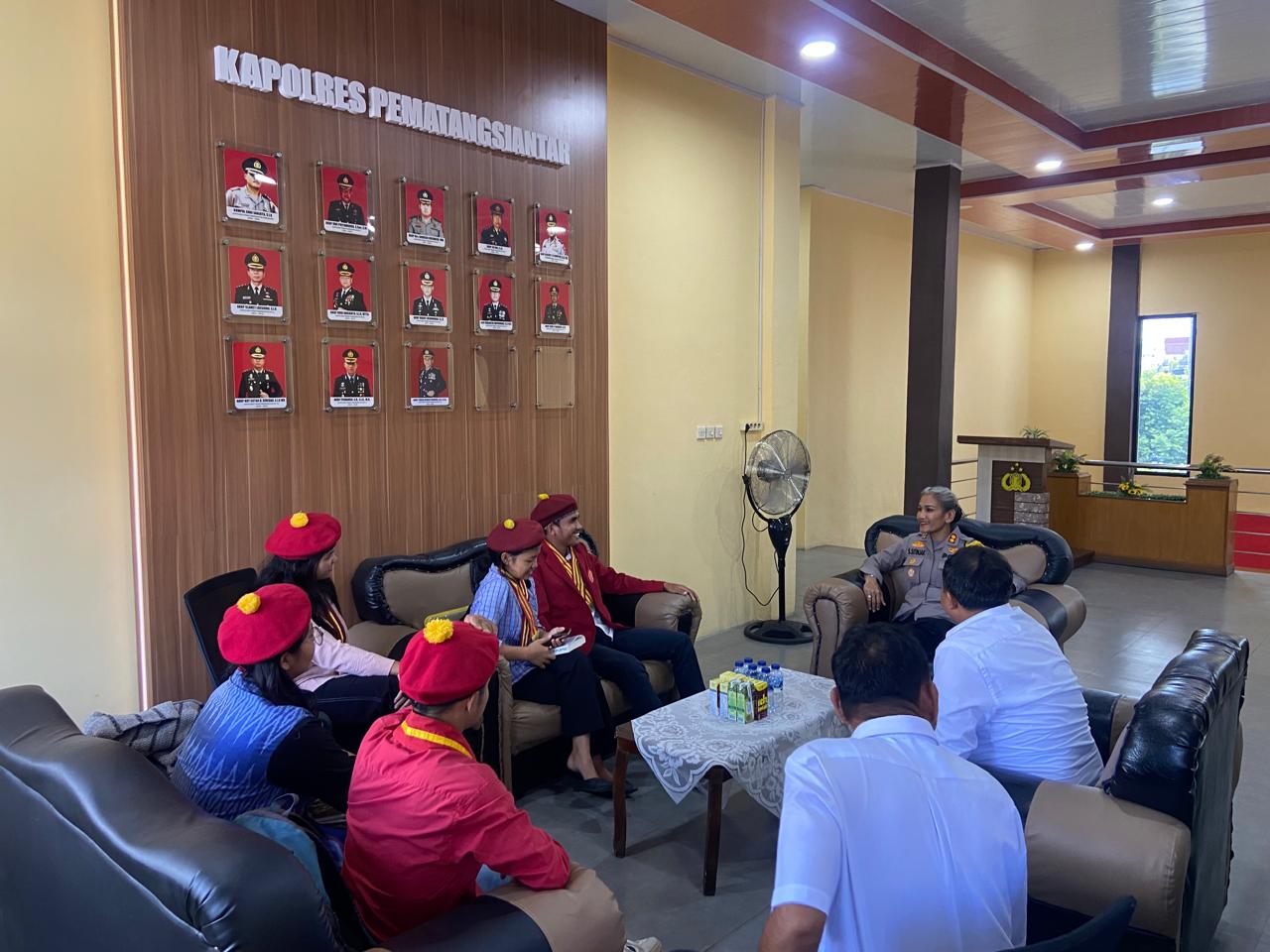 PMKRI dan Kapolres Pematangsiantar Sepakat dalam Hal Pemberantasan Narkoba, Polres Siap Tangkap Satu Pemakai Narkoba Setiap Minggu