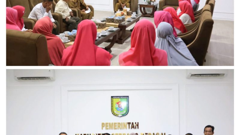 Bupati Sergai Terima Audiensi Lima Kelompok Masyarakat, Bahas Pemberangkatan Umroh hingga Penanganan Narkoba