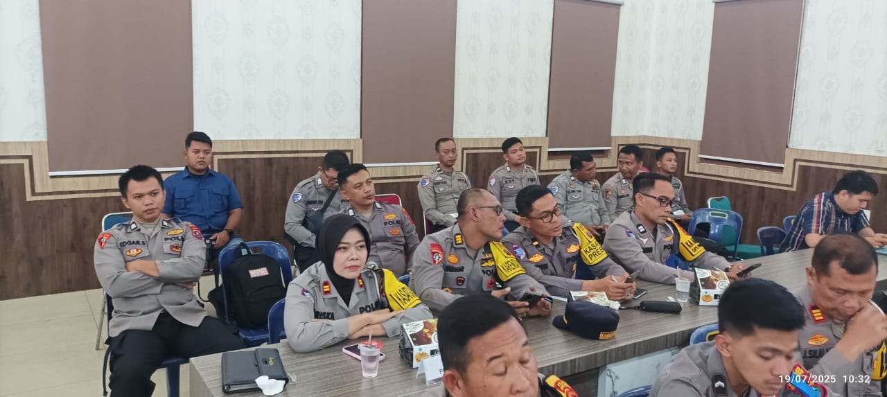 Polres Pematangsiantar Ikuti Supervisi Operasi Patuh Toba 2025 Polda Sumut