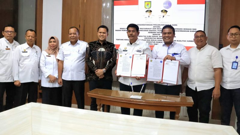 Wabup Sergai : Kerja Sama Pemda dan FISIP UMA Wujudkan Pembangunan dan SDM Desa