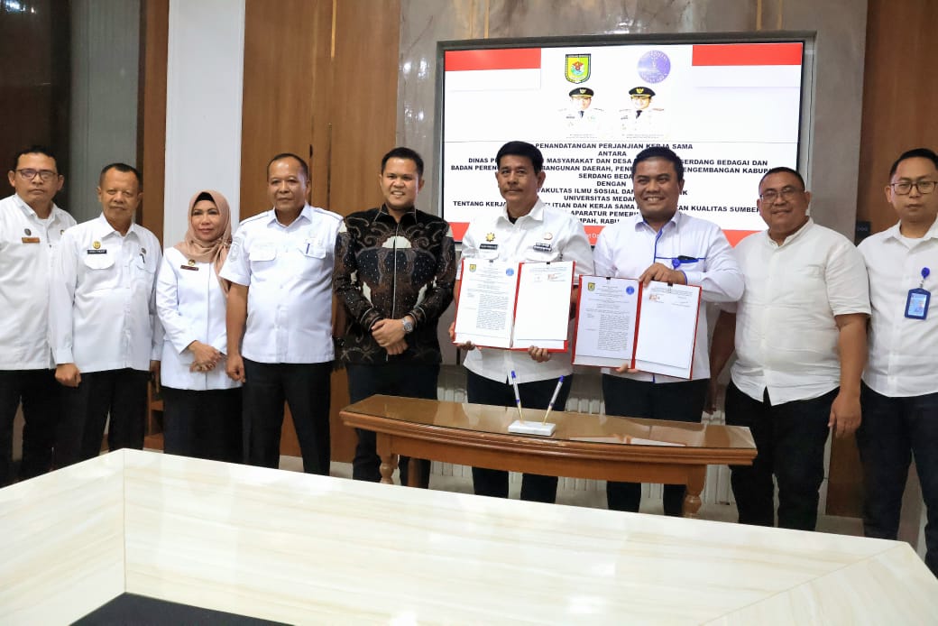 Wabup Sergai : Kerja Sama Pemda dan FISIP UMA Wujudkan Pembangunan dan SDM Desa