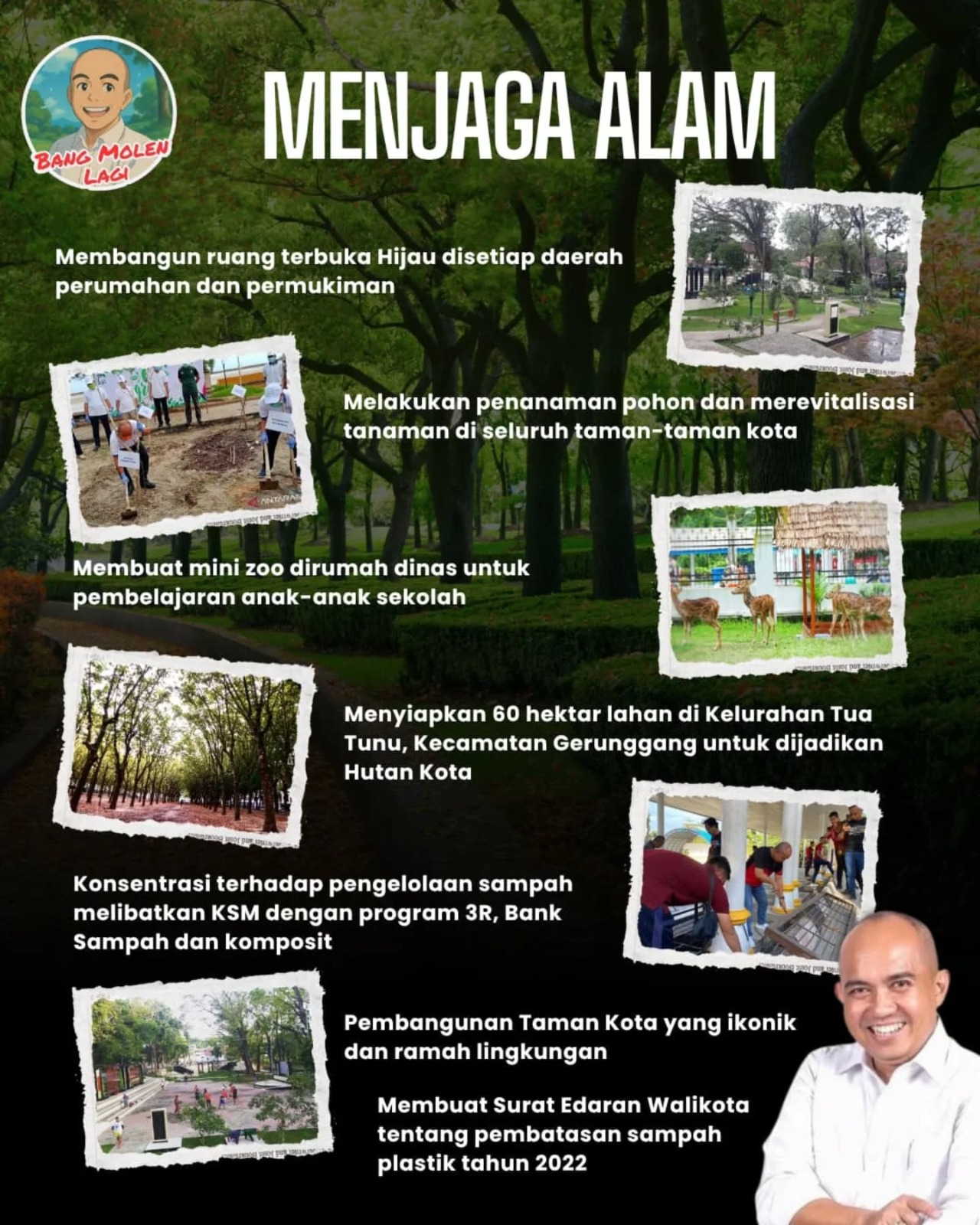 Mengapa Molen Lagi? Karena Beliau Walikota Sengan Sarat Prestasi