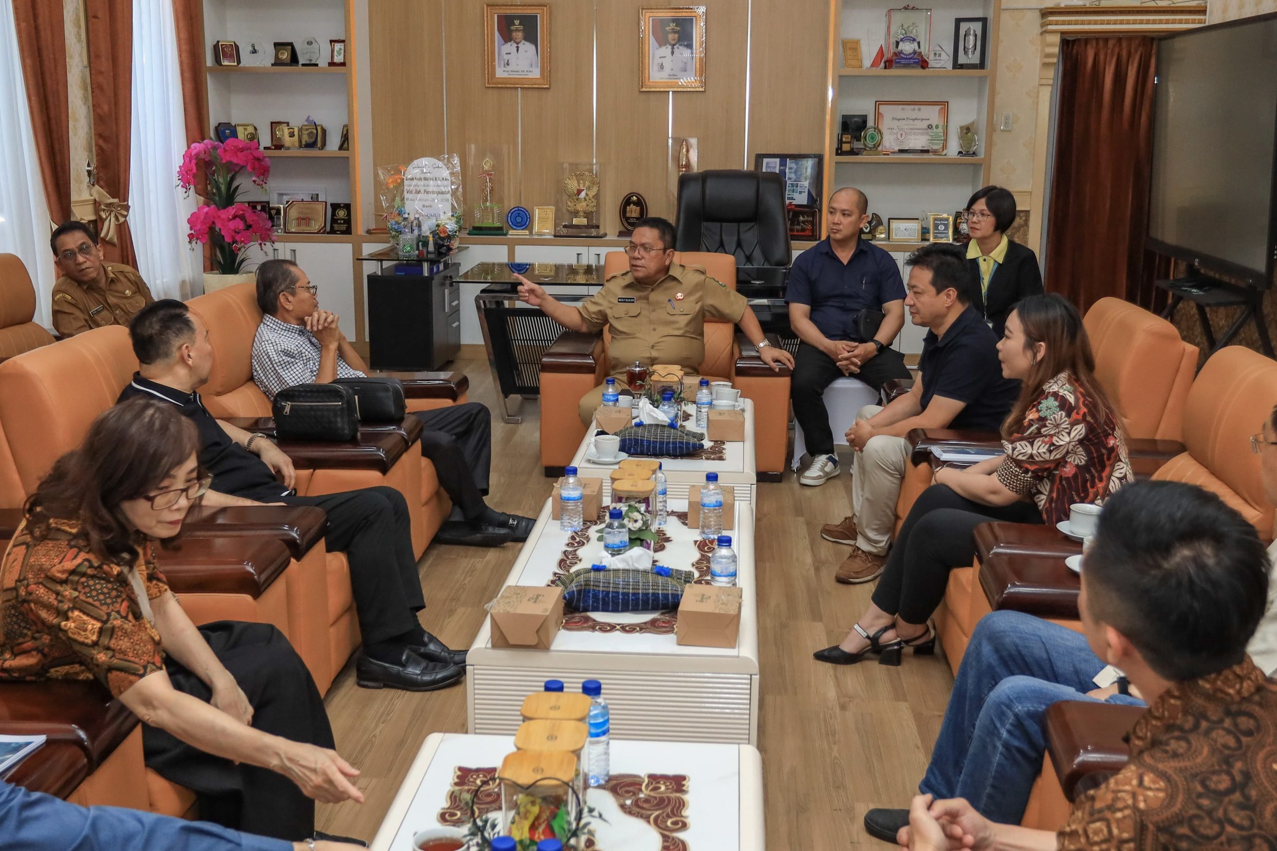 Wali Kota Pematangsiantar Terima Audiensi PT Bedage Mandiri Indonesia