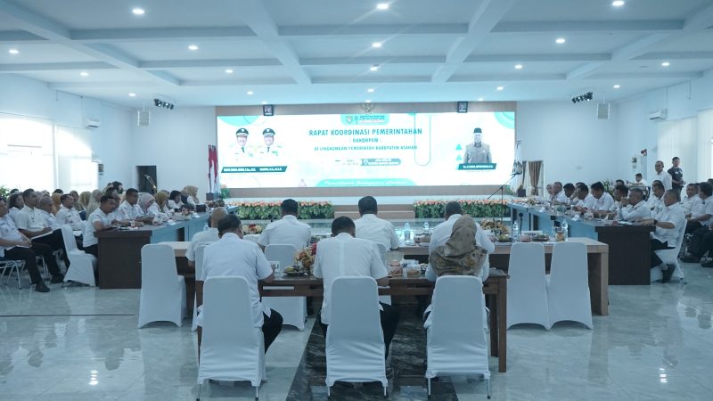 Bupati Asahan Buka Rakorpem Bulan Juli 2025