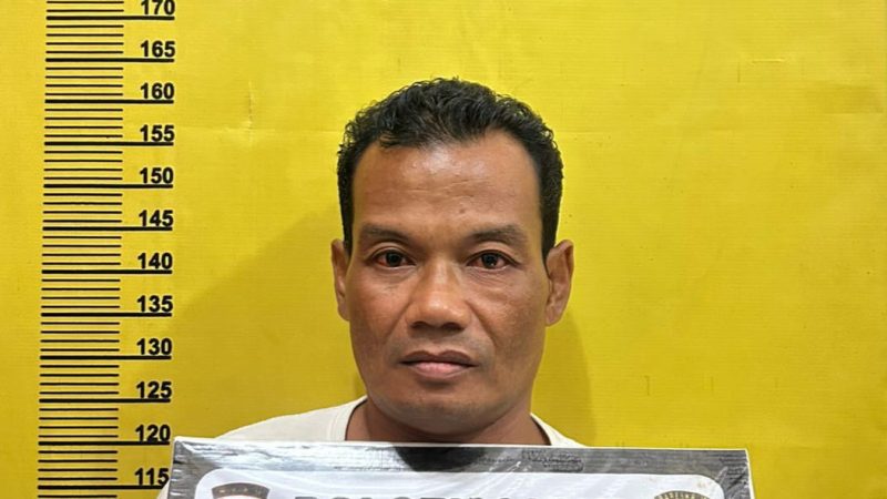 Lima Tahun Buron, Akhirnya Pelaku Berhasil Diringkus Polsek Lirik Inhu