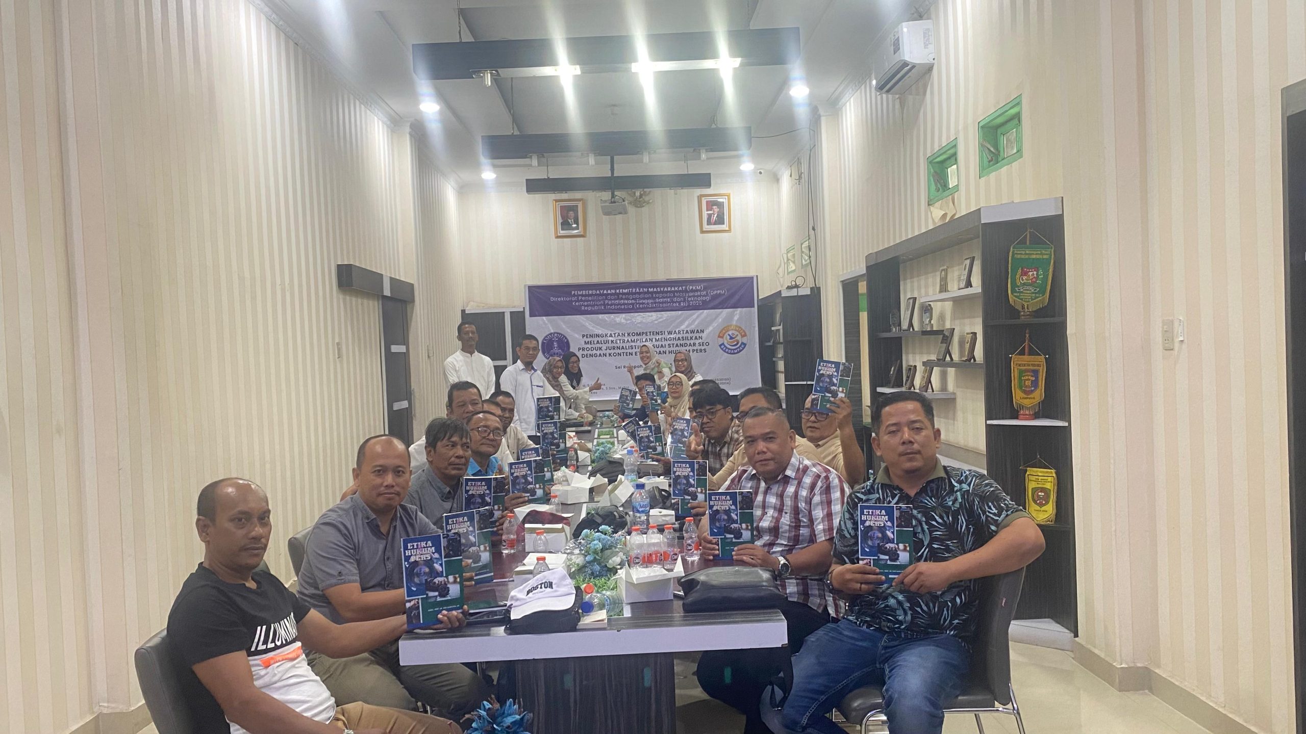 PWI Sergai Gandeng UMA Gelar Pelatihan Jurnalistik Melek SEO dan Kode Etik
