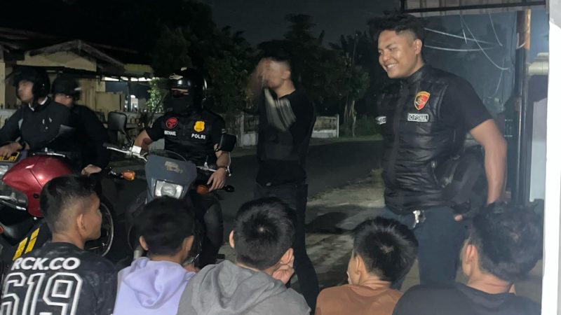 Ciptakan Situasi Aman dan Kondusif, Polres Pematangsiantar Laksanakan Patroli Hingga Subuh