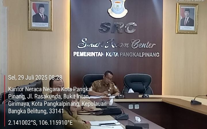 JUHAINI: Kota Pangkalpinang Dapat Apresiasi Dari Sekjen Mendagri RI