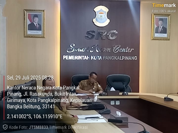 JUHAINI: Kota Pangkalpinang Dapat Apresiasi Dari Sekjen Mendagri RI
