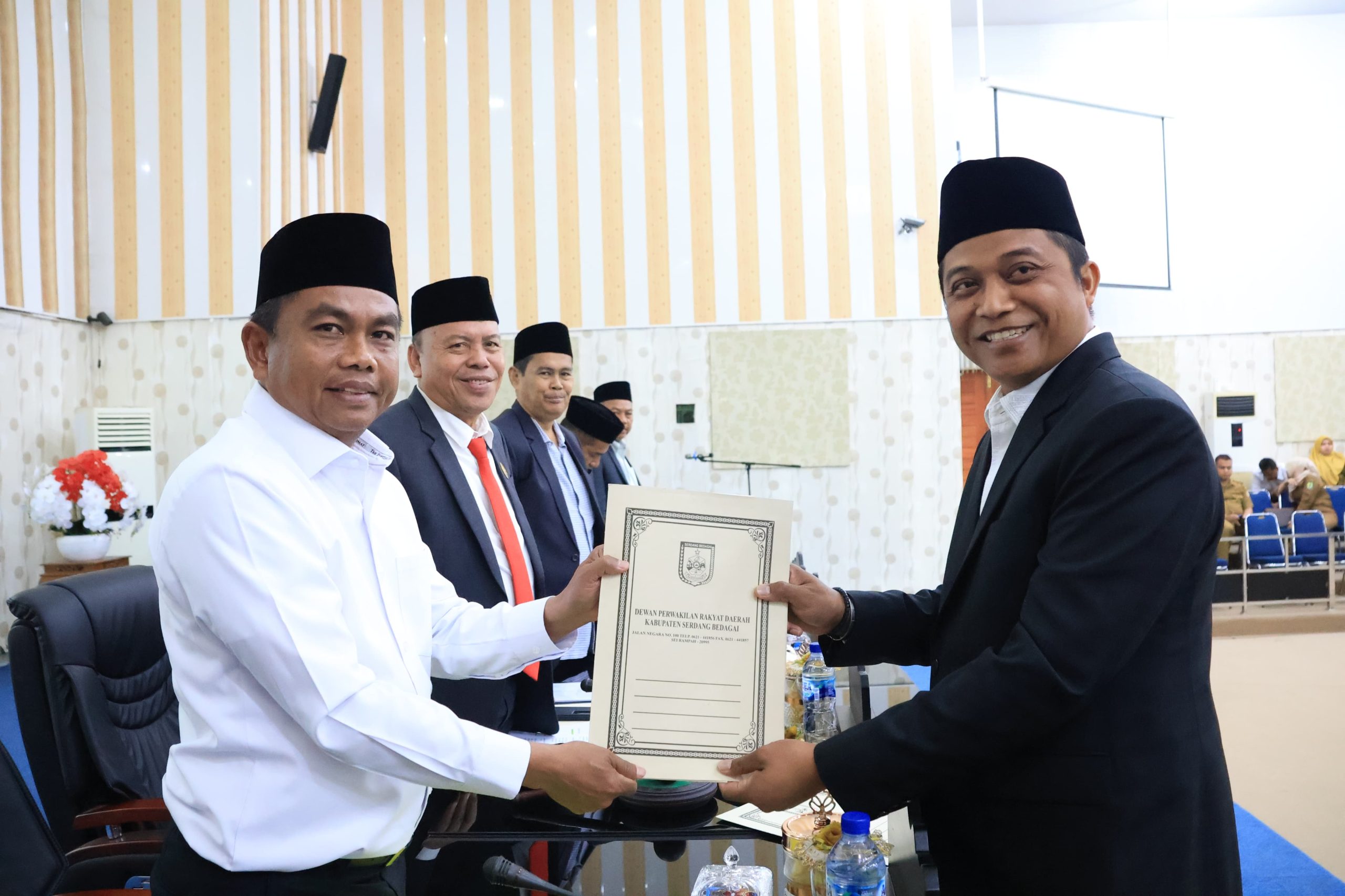 Bupati Sergai Tanggapi Fraksi, P-APBD 2025 Fokus Pembangunan SDM, Ekonomi dan Infrastruktur