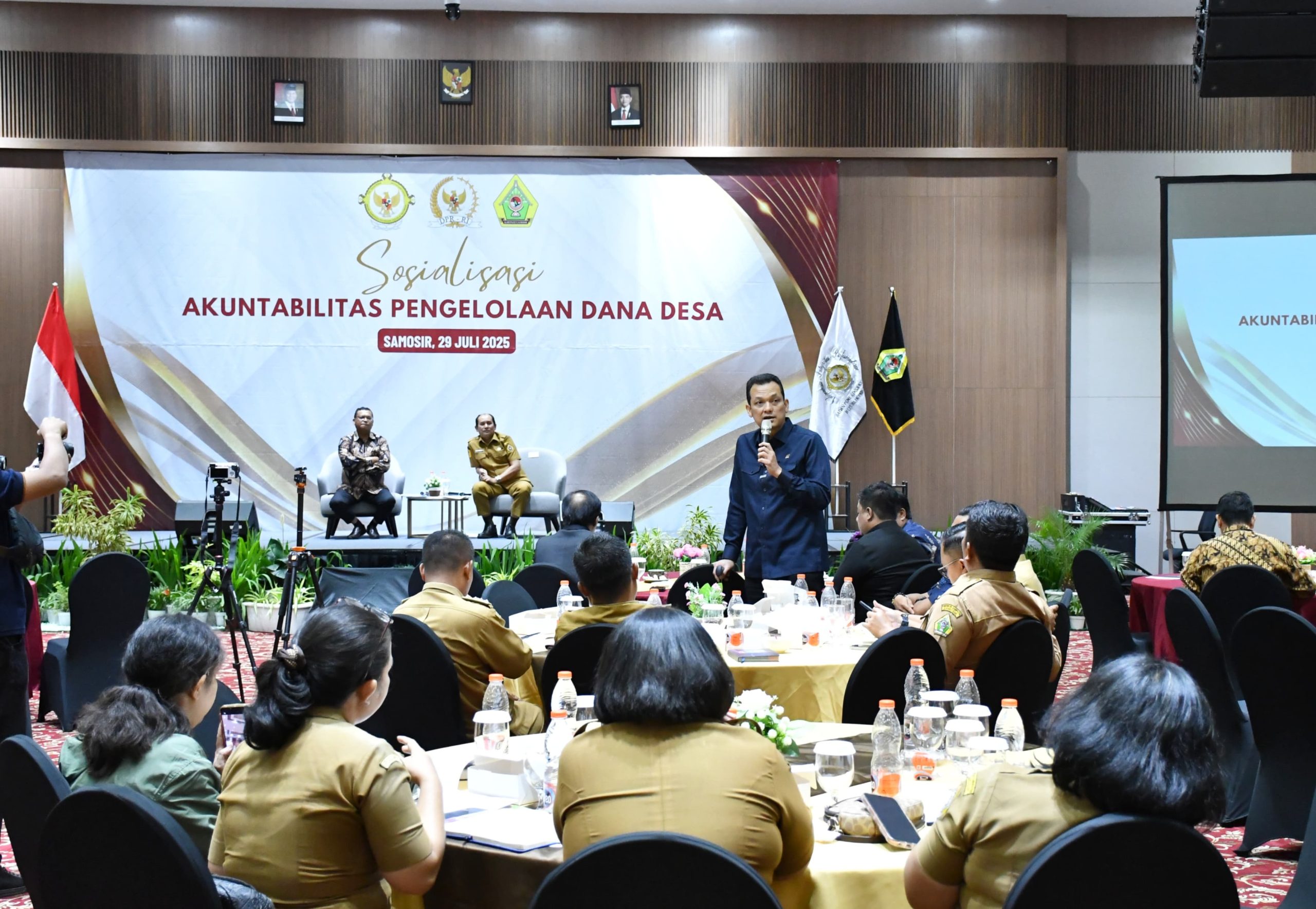 BPK RI Gelar Sosialisasi Akuntabilitas Pengelolaan Dana Desa di Kabupaten Samosir