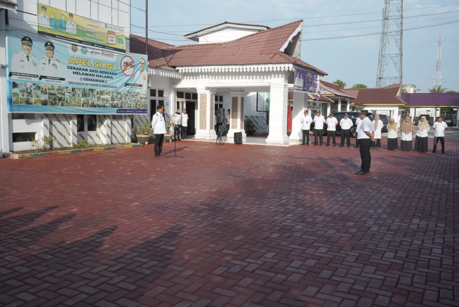 Wakil Bupati Asahan Pimpin Apel di Dinas Kesehatan, Tegaskan Pentingnya Disiplin dan Kualitas Pelayanan