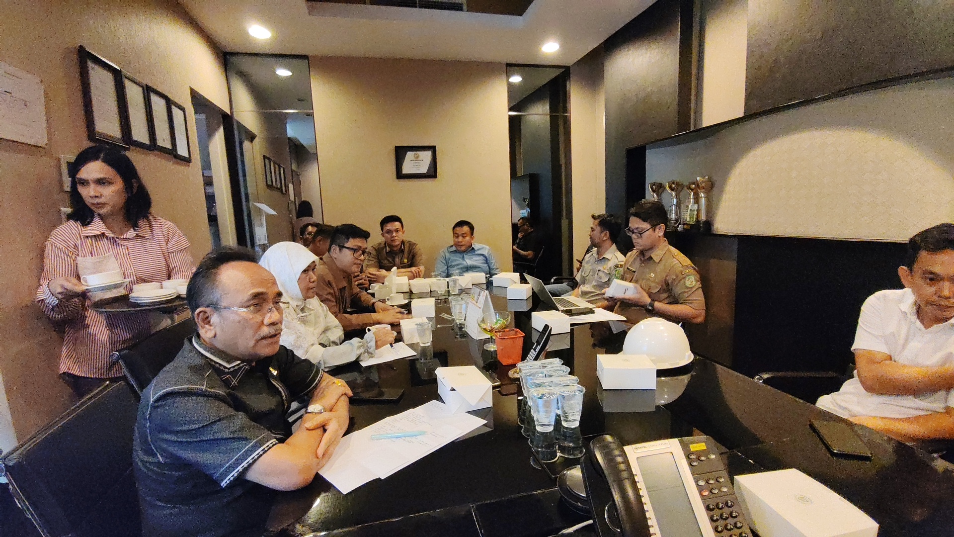 Kunjungan Komisi III DPRD Medan ke PT. Musim Mas, David Roni: Perusahaan masih ada kekurangan pada perizinan dan sertifikasi