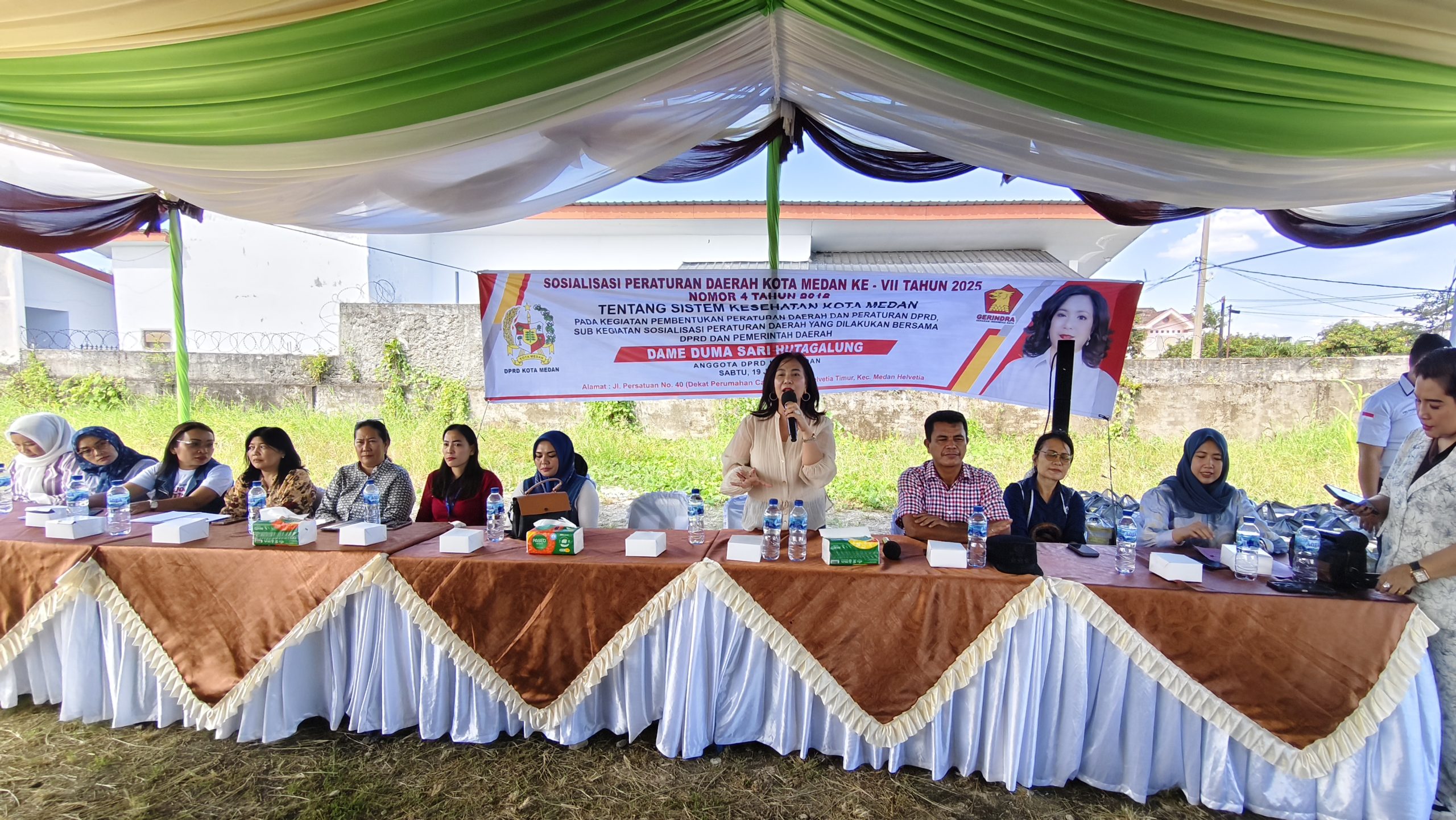 Bahas Tentang Sistem Kesehatan, Duma Himbau Warga Manfaatkan Program UHC dan Pastikan Adminduk Lengkap