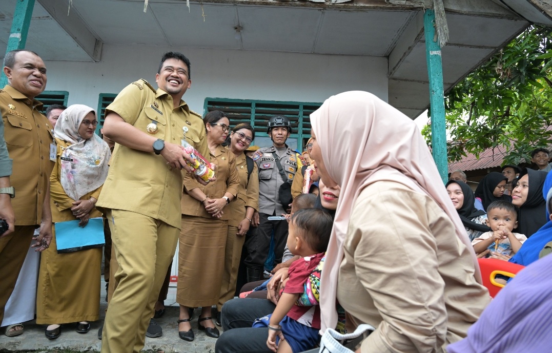 Seharian Serap Aspirasi di Pulau Kampai, Bobby Nasution Disambut Meriah dan Hangat Ribuan Warga