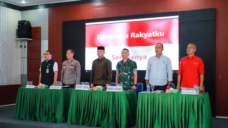 Pemkab Aceh Barat Berkomitmen Mendukung Program Swasembada Pangan Nasional