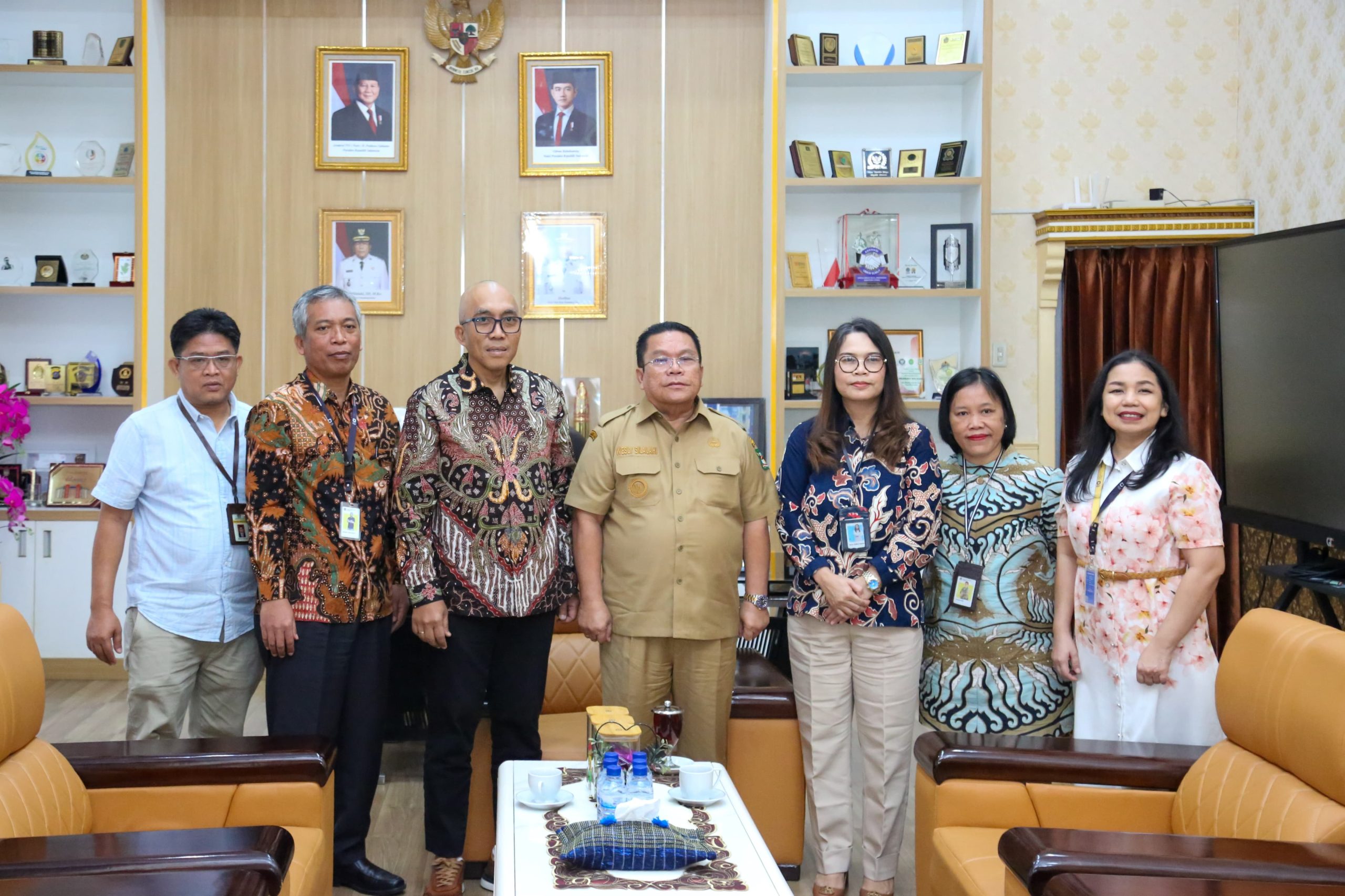 Wali Kota Pematangsiantar Terima Kunjungan Kepala Kantor Dirjen Pajak Sumut II, Kepala Kantor KPP Pratama Siantar dan Kepala KPPN Pematangsiantar