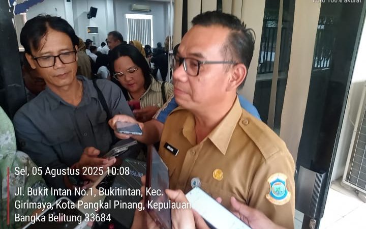 Sekda Kota Pangkalpinang Resmi Buka Pelatihan Dan Produktivas Tenaga Kerja Berbasis Kompetensi